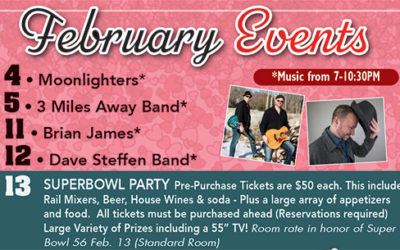 February Live Music & Event Schedule