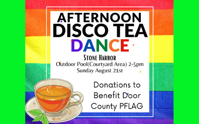 Afternoon DISCO Tea Dance • 2-5pm • Aug 21