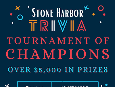 Trivia Tournament of Champions – Over $5000 in Prizes!