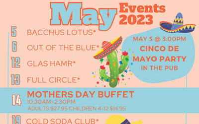 May 2023 Events & Live Entertainment Schedule